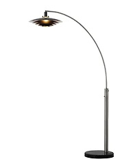 Nova of California 83" Metal Rancho Mirage 1 Light Arc Floor Lamp