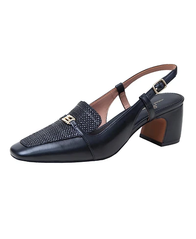 Cirilla | Cuban Heel Posted Slingback Pump