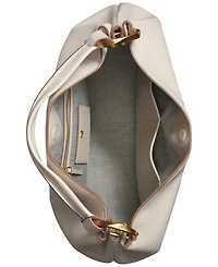 Donna Karan New York Glenwood Leather Shoulder with Tassel Detail