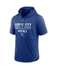 Nike Men's Royal Kansas City Royals Home Team Short Sleeve Performance Hoodie