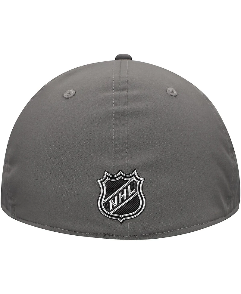 Fanatics Men's Charcoal Vegas Golden Knights Authentic Pro Training Camp Flex Fit Hat