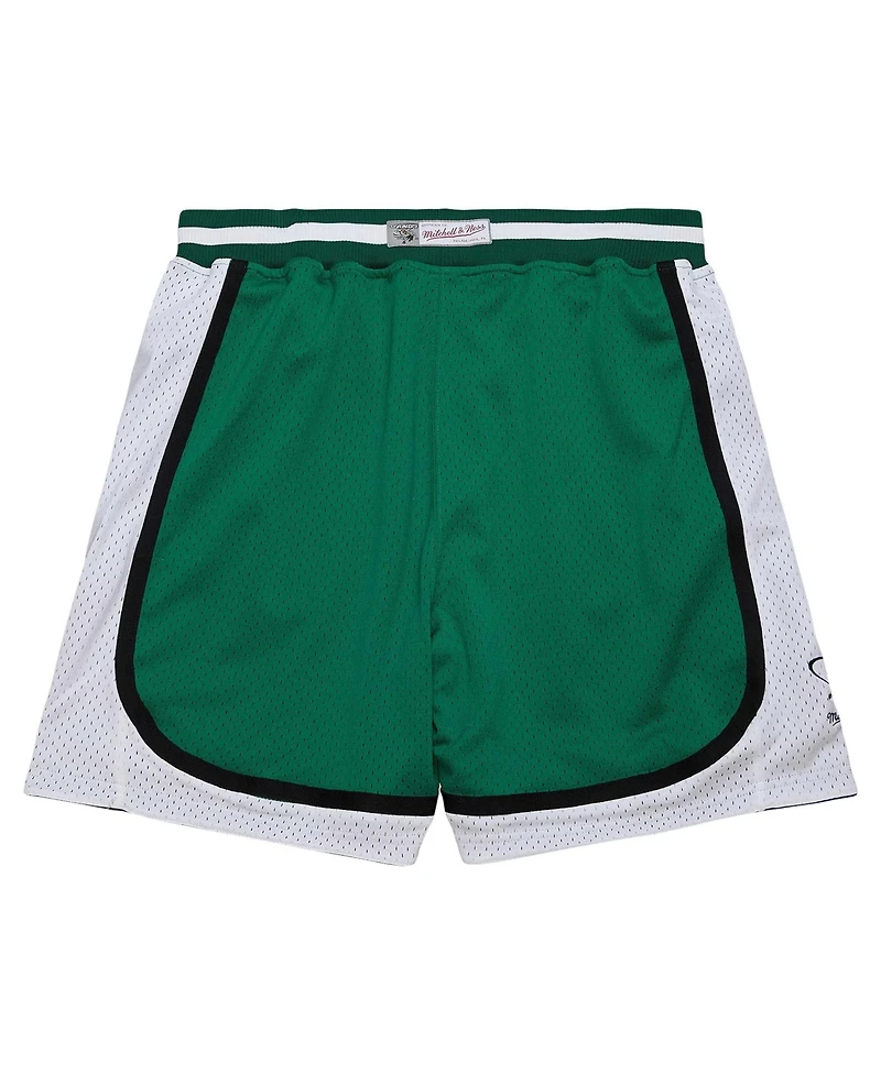 Mitchell Ness Men's AND1 Black/Green AND1 Og Game Mesh Reversible Shorts