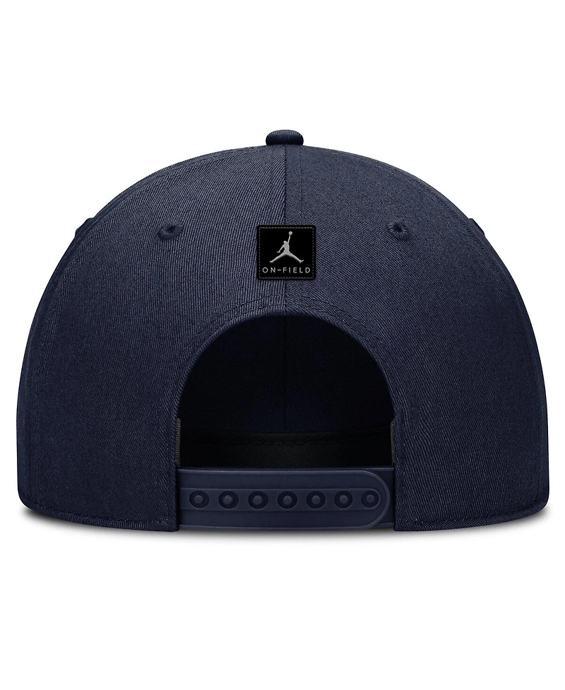 Jordan Men's Navy Michigan Wolverines Rise Adjustable Hat