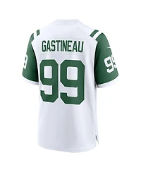 Nike Men's Mark Gastineau White New York Jets Classic Alternate Retired Player Game Jersey