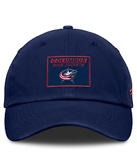 Fanatics Men's Navy Columbus Blue Jackets Authentic Pro Prime Adjustable Hat