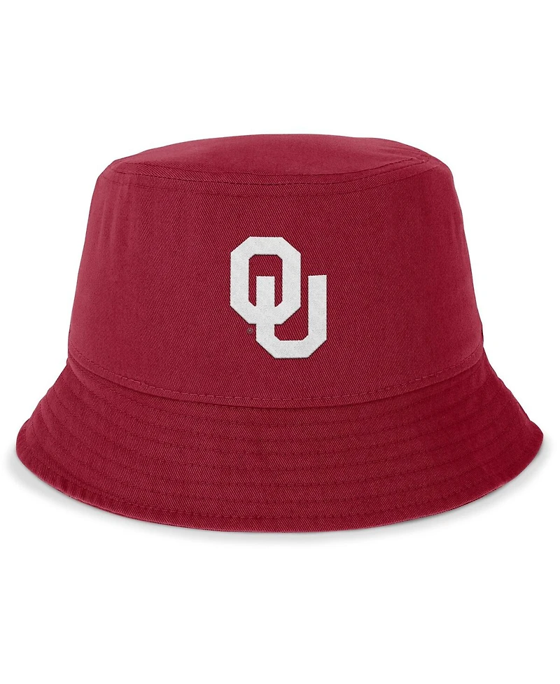 Jordan Men's Crimson Oklahoma Sooners Local Apex Bucket Hat