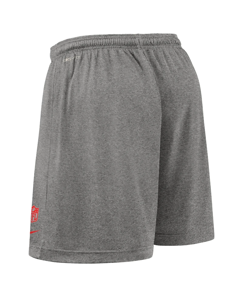 Nike Men's Red Kansas City Chiefs Sideline Reversible Performance Shorts