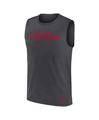 Nike Men's Charcoal Atlanta Falcons Primetime Legend Performance Muscle Tank Top