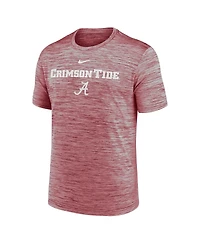 Nike Men's Crimson Alabama Tide 2025 Sideline Velocity Performance T-Shirt