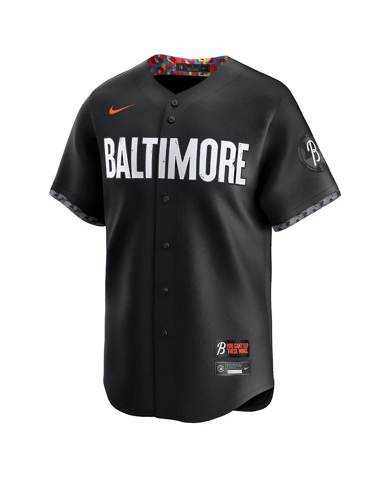 Nike Men's Cal Ripken Jr. Black Baltimore Orioles City Connect Limited Jersey