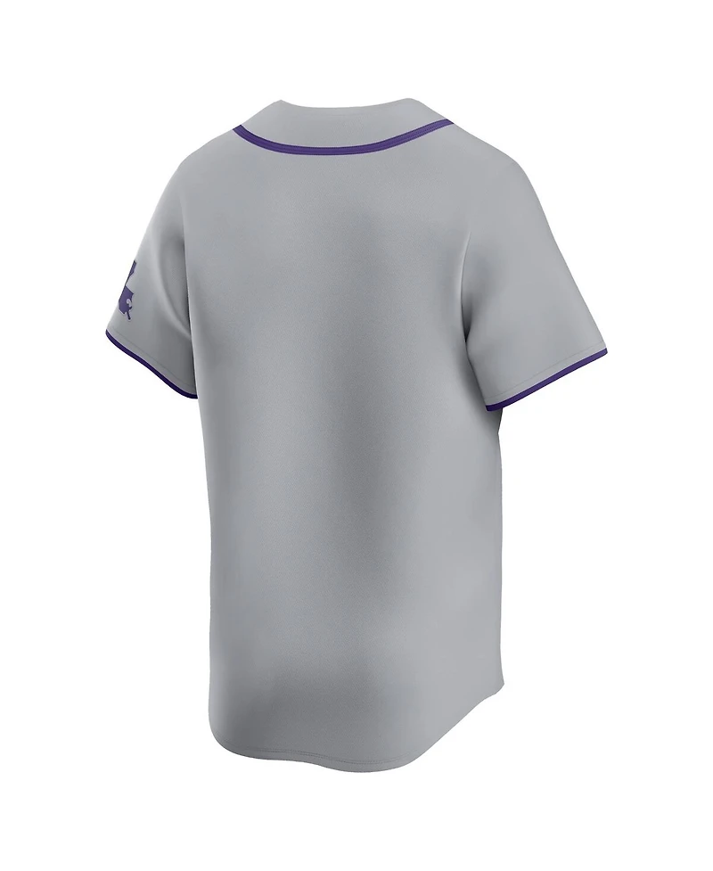 Nike Men's Gray Lsu Tigers Limited Road Wordmark Jersey