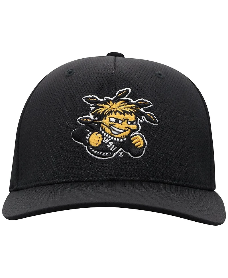 Top of the World Men's Black Wichita State Shockers Reflex Flex Hat