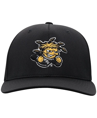 Top of the World Men's Black Wichita State Shockers Reflex Flex Hat