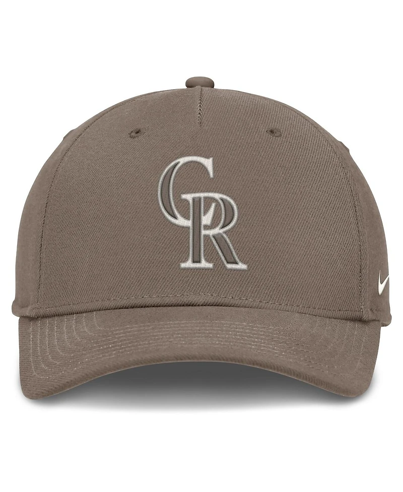 Nike Men's Brown Colorado Rockies Rise Performance Adjustable Hat