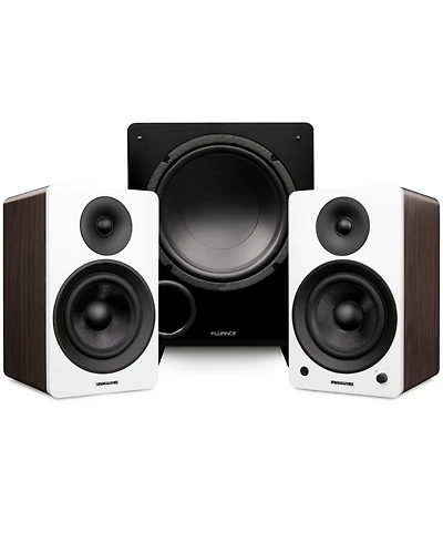 Fluance Ai61 Powered 6.5" Stereo Bookshelf Speakers