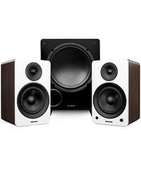 Fluance Ai61 Powered 6.5" Stereo Bookshelf Speakers