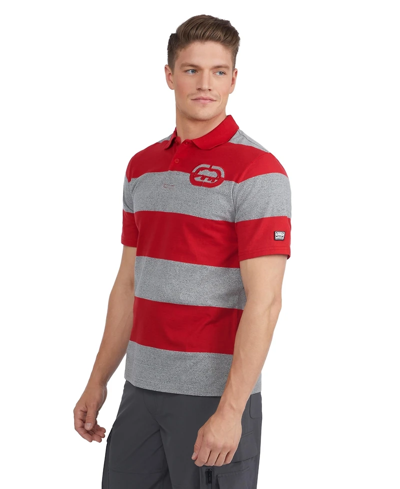 Ecko Unltd Men's Rugby Rhino Short Sleeve Polo Shirt