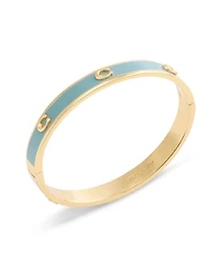 Coach Signature C Enamel Bangle Bracelet