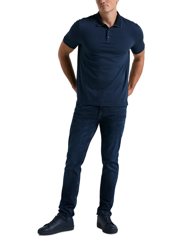Perry Ellis Men's All-Cotton Polo Shirt