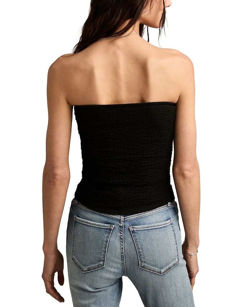 Lucky Brand Textured Tube Top