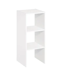 Closetmaid Decorative Home Stackable 2-Cube Cubeicals Organizer Storage, White