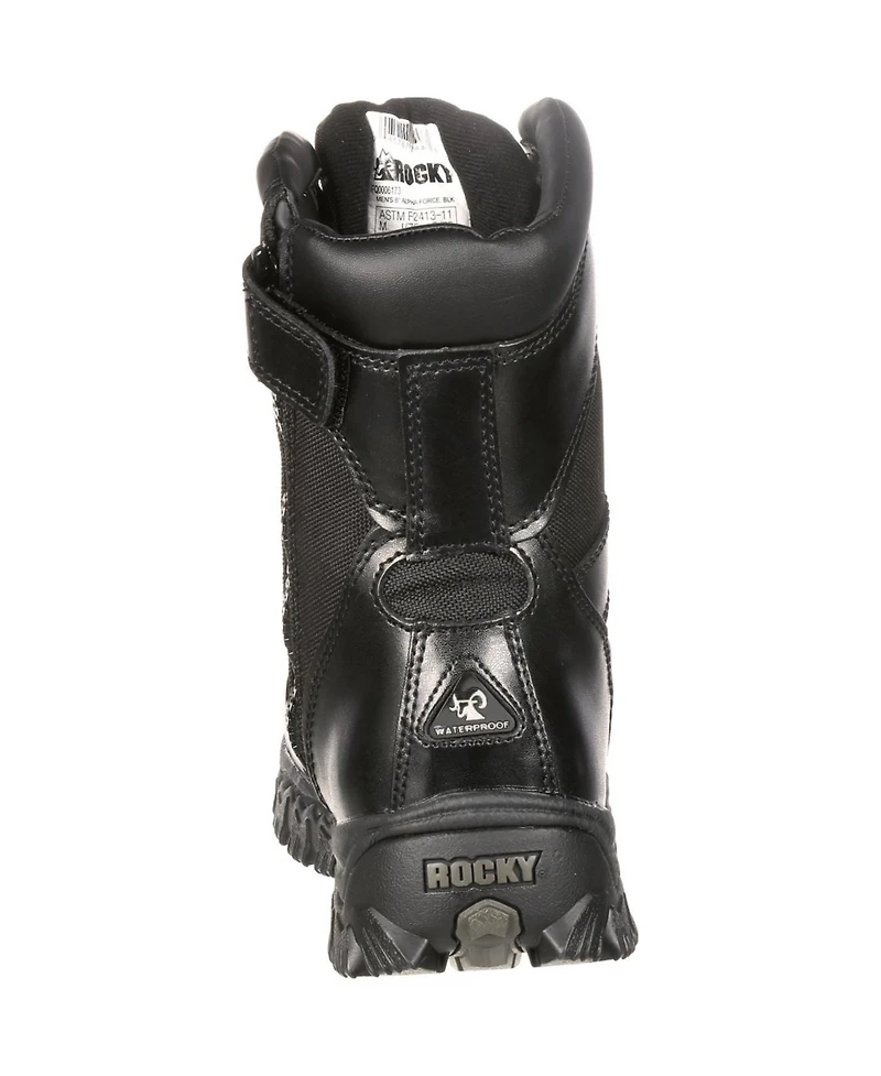 Rocky Men's AlphaForce Zipper Composite Toe Public Service Boot