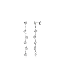 Spero London Drop Crystal Sterling Silver Earring