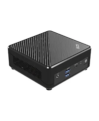 Msi Cubi N Adl S-055BUS Mini Barebone Desktop Computer, Intel Celeron N100 1.8GHz, Ram, Storage and Os Not Included, Black
