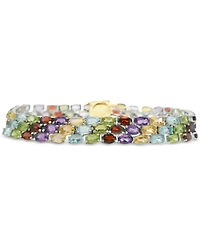 Multi-Gemstone Flex Bracelet (25-7/8 ct. t.w.) in Sterling Silver