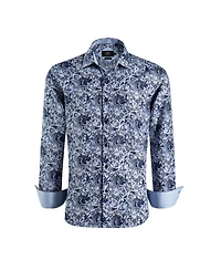 Elie Balleh Big Boys Slim Fit Printed Shirt