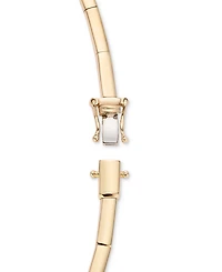 Effy Diamond Round & Baguette 17" Collar Necklace (4 ct. t.w.) 14k Gold (also available White Gold)