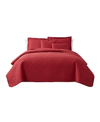 Nestl Diamond Embossed 5-Pc. Quilt Set, King/California King