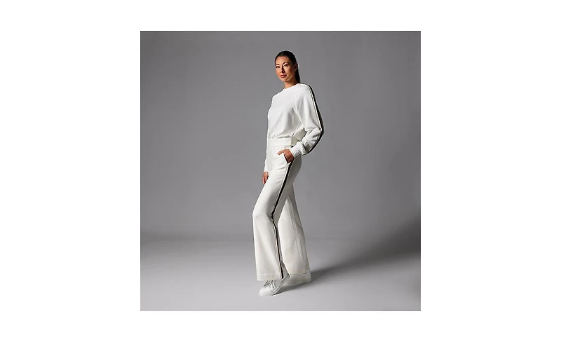 Tavi Women's Ease Crew Stripe Sweatshirt