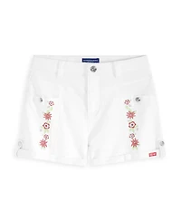Scotch & Soda Big Girls Stretch Denim Shorts