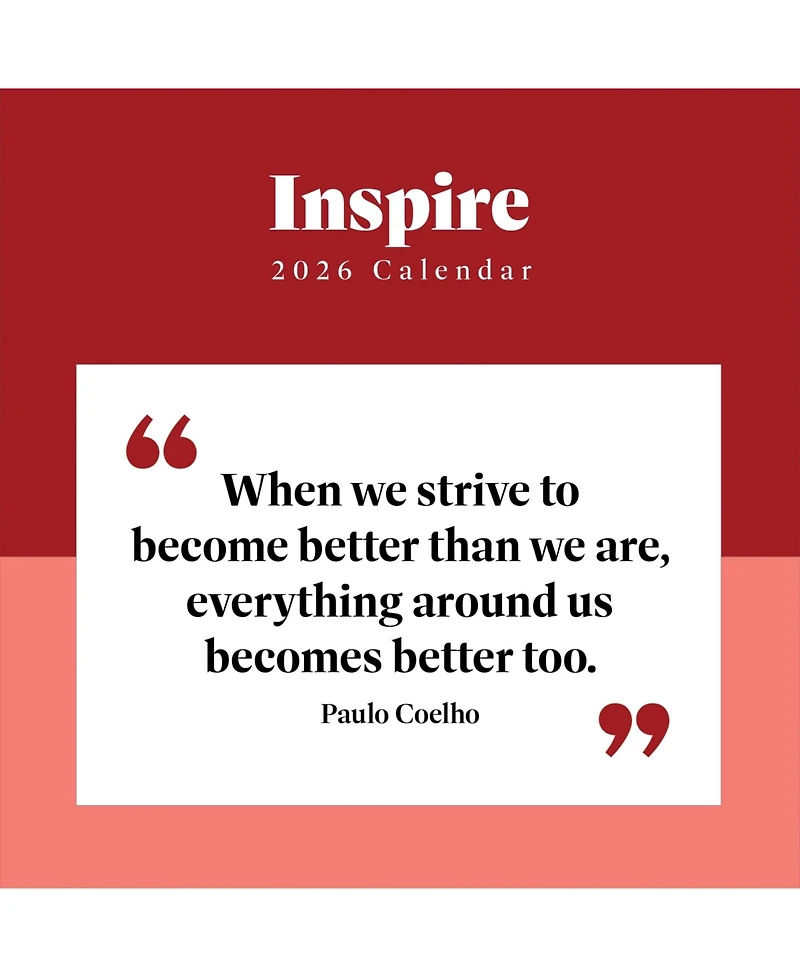2026 Inspire Wall Calendar
