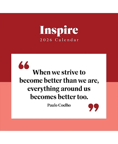2026 Inspire Wall Calendar