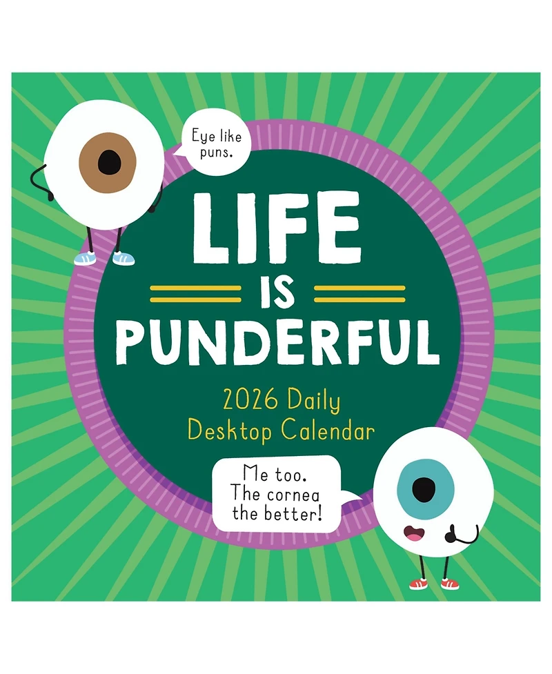 2026 Puns of Fun Daily Desktop Calendar