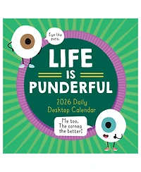 2026 Puns of Fun Daily Desktop Calendar