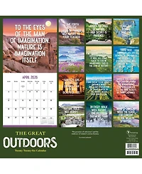 2026 The Great Outdoors Wall Calendar
