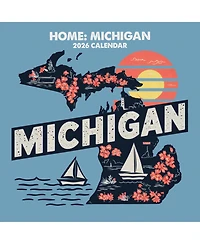 2026 Home: Michigan Wall Calendar