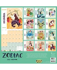2026 Zodiac Wall Calendar