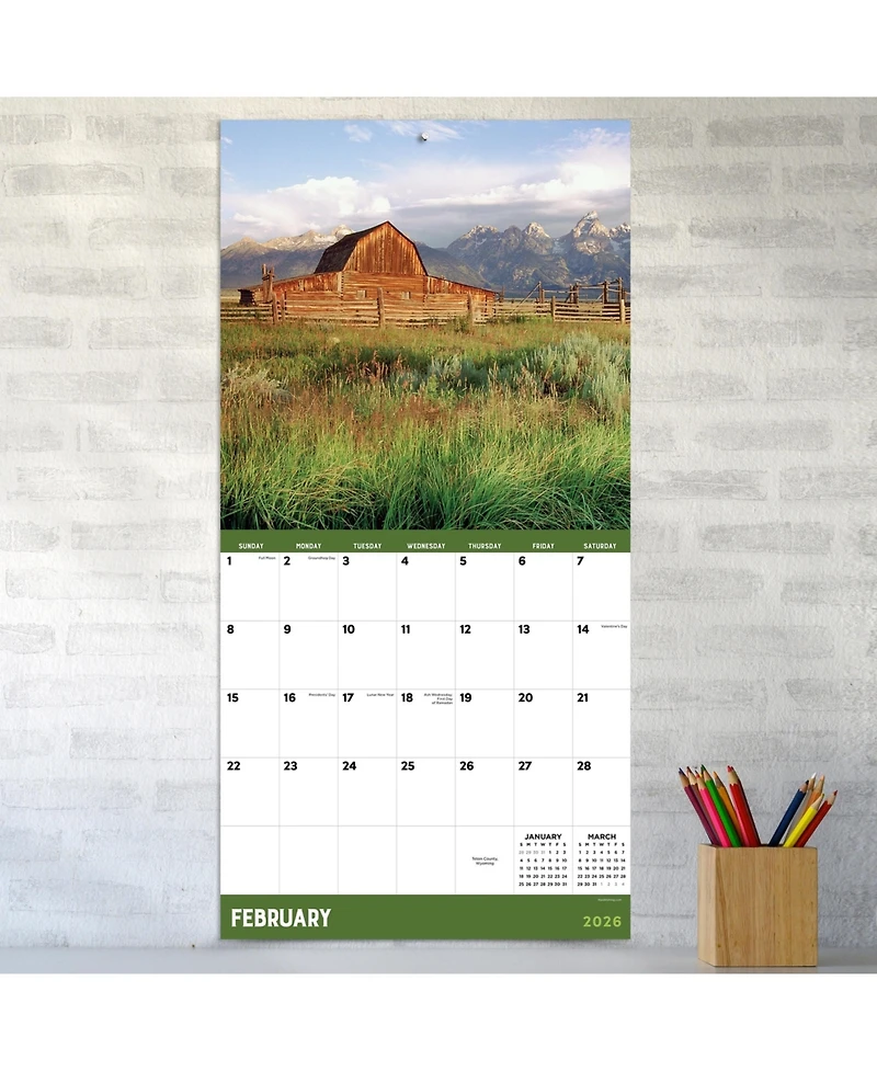 2026 Ranch Life Wall Calendar