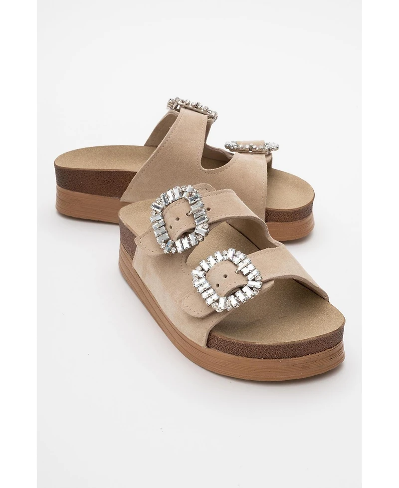 Polacca Leather Slide Sandal (Women)