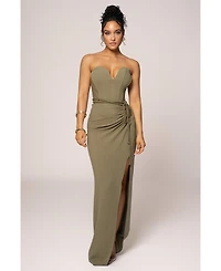 Jluxlabel Women's Destination Linen Skirt Set