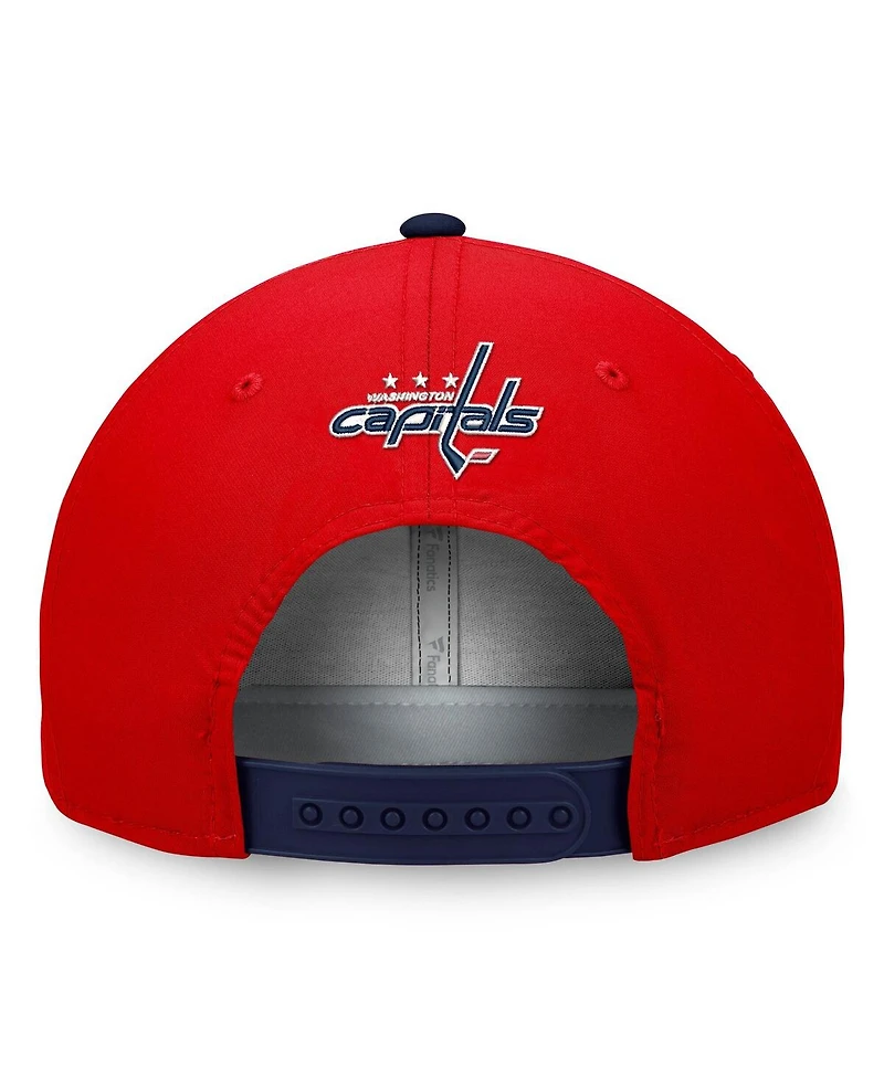Fanatics Men's Red Washington Capitals Defender Adjustable Hat