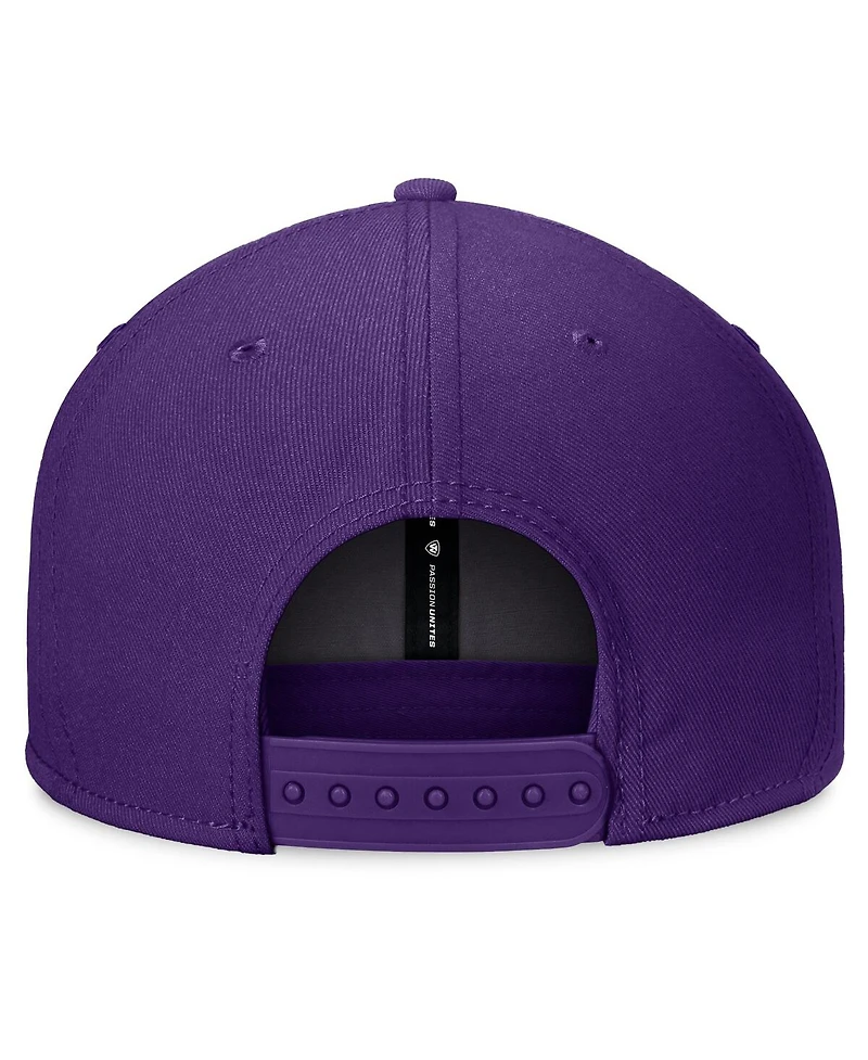 Top of the World Men's Purple Lsu Tigers Fundamental Snapback Hat