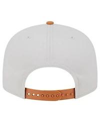 New Era Men's Khaki/Brown Chicago White Sox Color Pack Two-Tone 9FIFTY Snapback Hat