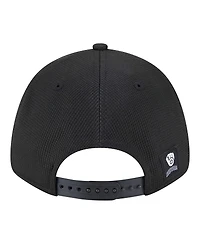 New Era Men's Black Milwaukee Brewers Pivot 9FORTY Adjustable Hat