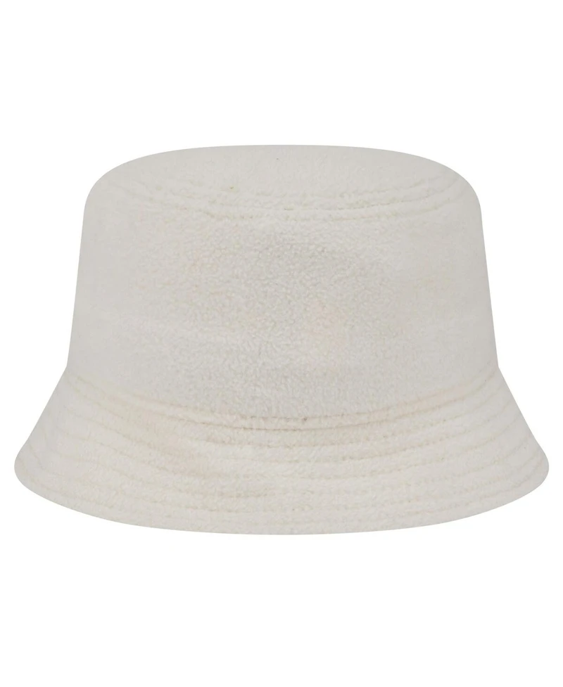 New Era Women's White Chicago Cubs Chrome Cozy Bucket Hat