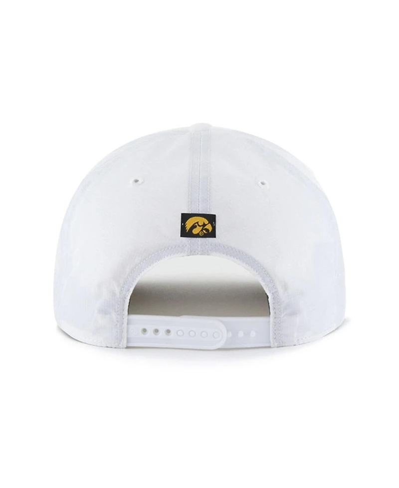 '47 Brand Men's White Iowa Hawkeyes Condor Hitch Brrr Adjustable Hat